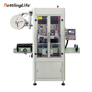 high speed sleeve labeling machine automatic label shrink machine