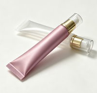 Crème pour les yeux en tube souple avec pompe à pression