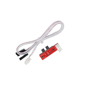 Interrupteur de fin de course optique à détection de lumière pour cartes CNC RAMPS 1.4, pièces d'imprimantes 3D avec câble 3 broches, accessoires rouges