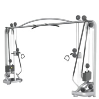 Rack de musculation pour entraînement de base, Ensembles de fitness pour salle de sport, Appareil Crossover à câbles à charges guidées pour l'entraînement