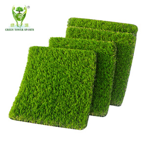 Guangzhou Usine Directe De Haute Qualité Professionnelle Artificielle Aménagement Paysager <span class=keywords><strong>Gazon</strong></span> <span class=keywords><strong>Synthétique</strong></span> 25mm Pile <span class=keywords><strong>Prix</strong></span> De Gros Vente - Product Image 2