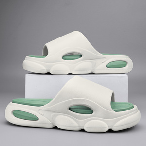 Custom Made Thick Sole Flip Flops <b>Sand</b> Color Injection <b>Shoes</b> Youth Casual Wear Summer Beach Style Non Slip Comfortable Slippers - Product Image 4
