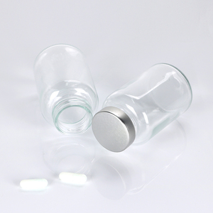 Vente en gros de flacons en verre personnalisés, emballage pharmaceutique en verre transparent pour produits de santé avec bouchon à vis - Product Image 3