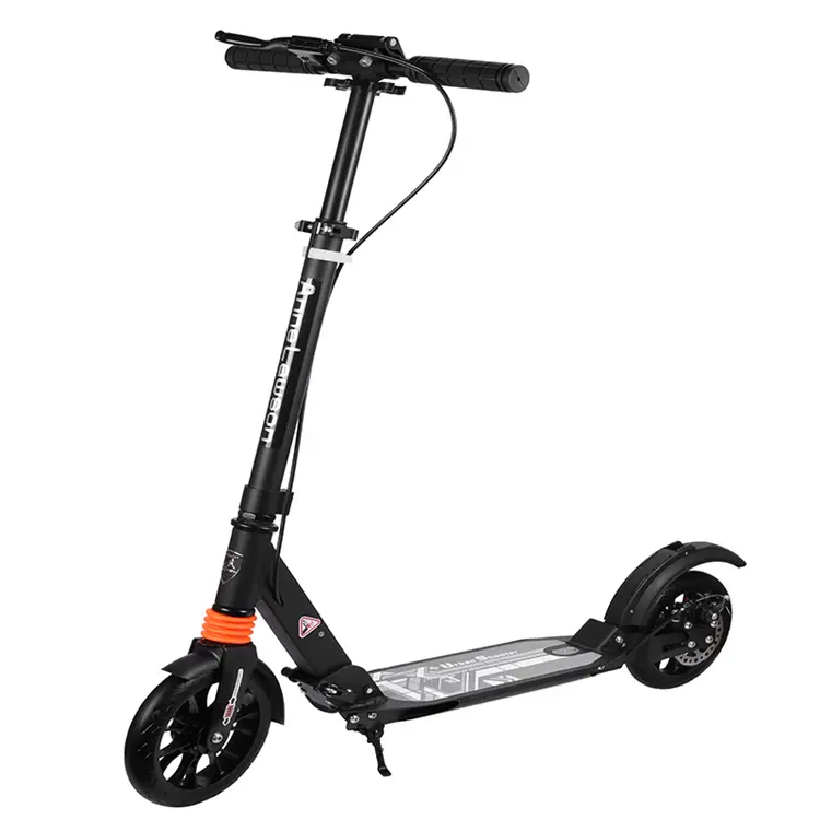 Scooter per adulti Urban Kick Scooter freno a disco in lega di alluminio pieghevole 200mm ruote grandi Pro E Scooter