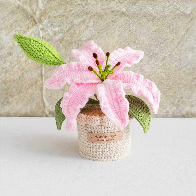 Flor de lirio - Rosa