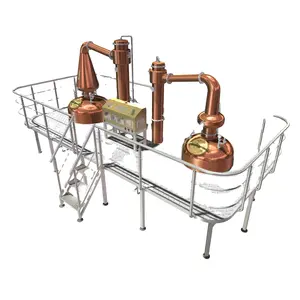 METO whiskey distiller pot stills distillery single malt whiskey distillation equipment