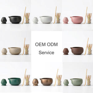 Kit Matcha pour la Maison avec Logo OEM Personnalisé, Design Élégant en Relief, Dégradé <span class=keywords><strong>Rose</strong></span>, Boîte de Luxe Personnalisée - Product Image 4