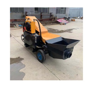 Bomba de vertidos de estructura secundaria inclinada a diésel, máquina transportadora de hormigón de piedra fina, maquinaria de construcción, <span class=keywords><strong>mortero</strong></span> de cemento - Product Image 5