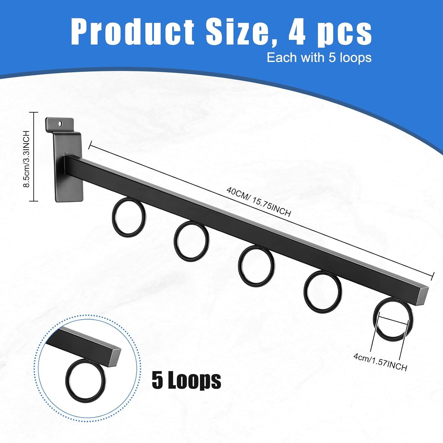 Slatwall Hanger Hooks 4