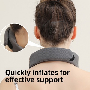 Cross-border Hot Compress Neck Brace Air Pressure Fixed <b>Head</b>-down Tilted Neck Cover Multi-mode Bluetooth App Control <b>Massager</b> - Product Image 4