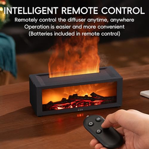 Difusor de Aromas con Control Remoto, Difusor de Aceites Esenciales de Siete Colores, Humidificador de Aire de Alta Calidad para el Hogar y Escritorio, Chimenea - Product Image 4