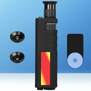 400X Handheld Fiber Optic <b>Microscope</b> Inspection Probe White LED Illumination Laser Filter Protection for SC FC ST LC Connector - Product Image 2