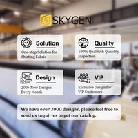 Skygen Outdoor Pantalon en tissu Taslan Nylon Polyamide Elastane Tissé Technics pour vêtements de sport et de sport