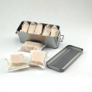 Embalagem de Lata de Metal Personalizada em Estoque com Fecho para Bolos, Doces, Sobremesas, Frutas e <span class=keywords><strong>Tiramisu</strong></span> - Product Image 1