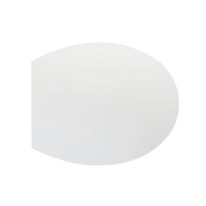 Siège de toilette U025 universel blanc à fermeture douce, longueur 48 cm, largeur 39 cm, hauteur 5 cm - Product Image 1