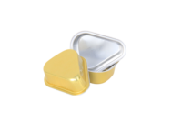 Barquettes jetables écologiques en PP de qualité alimentaire avec couvercle en aluminium pour la cuisson, antiadhésives, 40 ml