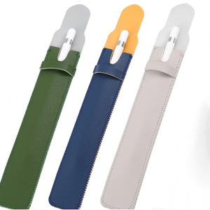 Funda de Cuero para Bolígrafo de Negocios, Protector de Pluma Estilográfica Minimalista Estilo Coreano, Estuche Creativo y Elegante para Bolígrafo - Product Image 1