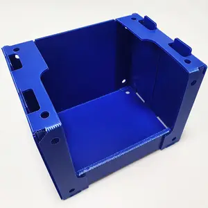 Customized Warehouse Correx Plastic Stacking Boxes Corflute Picking Bins For Clothes