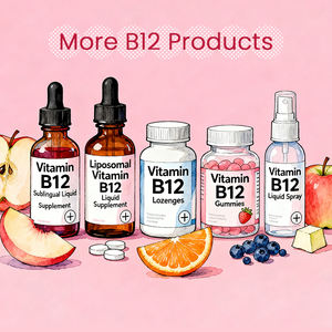 LIFEWORTH Metilcobalamina B12, Tabletas de Absorción Rápida, ODM 2500mcg, Veganas, Sin Gluten, Sin Soya, Sin OMG, 90 Tabletas - Product Image 5