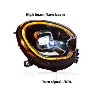 Para 2007 <span class=keywords><strong>2016</strong></span> BMW MINI <span class=keywords><strong>Cooper</strong></span> R60 Countryman Luz de cabeza actualización LED faro DRL faros montaje accesorios de coche - Product Image 4