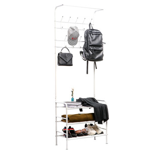 Suministro transfronterizo de percheros de pie, percheros para dormitorio, percheros sencillos para el hogar, almacenamiento de hierro forjado - Product Image 3