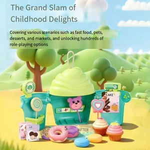 Juego <span class=keywords><strong>de</strong></span> Juguetes <span class=keywords><strong>de</strong></span> Cocina <span class=keywords><strong>de</strong></span> Plástico para Niños, con Vajilla, Vaso para Jugos, Barbacoa, Postres, Herramientas <span class=keywords><strong>de</strong></span> Maquillaje y Carrito <span class=keywords><strong>de</strong></span> Juego - Product Image 3