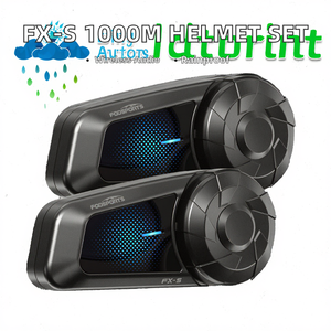 <span class=keywords><strong>Fodsports</strong></span> FX-S 1000M, Casco de Motocicleta de Plástico ABS Impermeable de 2 Piezas para 2 Personas, para Intercomunicador con Auriculares - Product Image 2