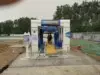 ブラシ付き自動洗車ステーションカーウォッシャートンネルカークリーニングマシン