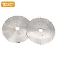 Nouvelle lame de couteau à trancher pour kebab et shawarma NECKLY, en acier inoxydable, 120 mm, dentelée, modèle DOST
