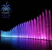 Fontaine flottante avec lumières LED pour lac ou étang