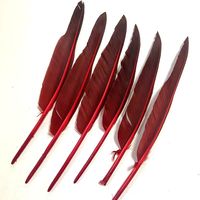 Vente en gros de plumes d'oie/canard douces et colorées de 20-30 cm pour accessoires capillaires, masques de cosplay, fêtes, spectacles de danse, carnaval, usages multiples