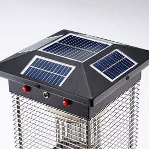 <b>Solar</b> <b>Powered</b> Mosquito Killer <b>Lamp</b> Outdoor Waterproof Electric Mosquito Trap For Courtyard Garden Lawn Home Use - Product Image 1