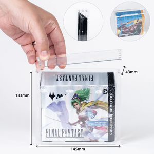 Boîte de présentation en acrylique résistante aux UV à 99 % pour Magic Gathering Final Fantasy Collector Booster Box avec couvercles magnétiques - Product Image 2
