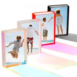 Mini <strong>Picture</strong> <strong>Frame</strong> Sliding Acrylic <strong>Frame</strong> Modern <strong>Perspex</strong> Photo <strong>Frame</strong> - Product Image 2