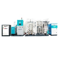 Alta eficiencia 30 Nm3/H Equipo de producción de oxígeno Motor PLC Sistema de control PSA 99.5% Pureza Planta de fabricación certificada CE