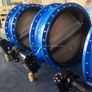 Válvula de Acero al Carbono con Brida Doble Excéntrica PN6/10/16/25 DN50-DN1000 con Actuador D341X PN16 - Product Image 4