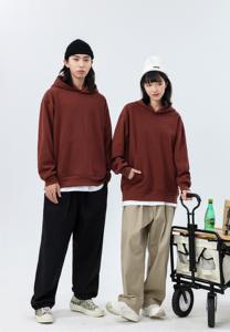 Sudaderas con <span class=keywords><strong>Capucha</strong></span> de Forro Polar Grueso de 350 Gramos al por Mayor, <span class=keywords><strong>sin</strong></span> Cordones, con Logotipo Personalizado, Lisas, con Bolsillos - Product Image 6