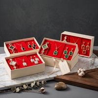 Bestseller - Ensemble cadeau de montre et bijoux pour femme, style professionnel, fait main, imprimé en sérigraphie sur papier, montre à quartz trèfle à quatre feuilles