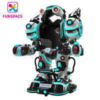 Robot électrique interactif Funspace pour adultes et enfants, idéal pour les centres commerciaux extérieurs - Nouveauté en vente