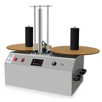 Machine à compter et à rembobiner les étiquettes en rouleau R350, machine à rembobiner les étiquettes en bobine, rembobineuse d'étiquettes de table