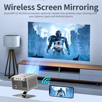 M10 Plus Film Vidéo Projecteur Smart Android Beamer 720P HD Support 1080P 4K Portable Mini Projecteur Vidéo Maison