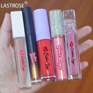 Brillo Labial Líquido Vegano de Venta Caliente, Maquillaje de Marca Privada, Lápiz Labial Impermeable de Larga Duración, Cosméticos, Brillo Labial Transparente con Destellos - Product Image 4