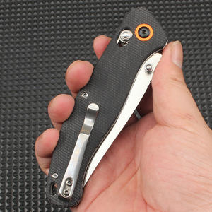 Couteau pliant <span class=keywords><strong>Mitaka</strong></span> à roulement à billes en acier D2, vente en gros d'usine, couteau de survie portable pour le camping en extérieur - Product Image 5