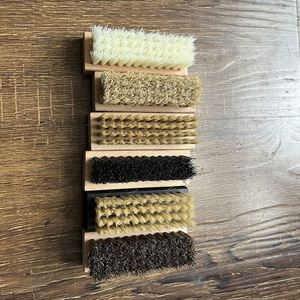 Wholesale Sneaker Clean <b>Brush</b> Horsehair Shoe Cleaning <b>Brush</b> for Fabric Leather - Product Image 5