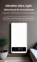 Purificateur d'air intelligent WIFI carré, grande pièce, petits espaces, filtre HEPA 13/14, efficacité PM2.5 de 98,2%, anti-corrosion, design graphique