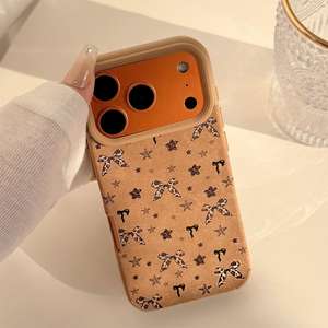Coque pour iPhone 17 Pro Max, motif léopard mignon et cool avec étoiles, coque souple avec grande fenêtre, coque de téléphone antichoc - Product Image 2
