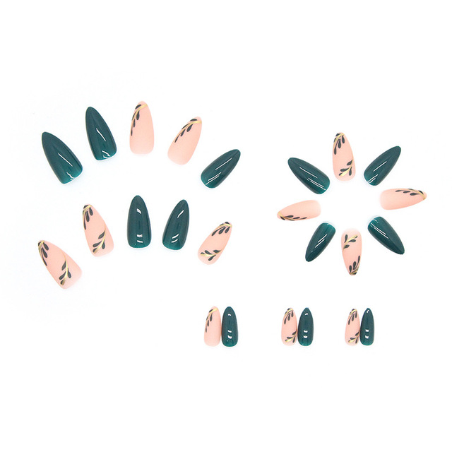 Acrylic Nails for a Green Dress: Perfect Match Acrylic Nails for a Green Dress: Perfect Match