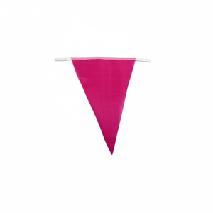 8 \ "X 10,5 \" Banners de fiesta triangulares coloridos 360PCs 30DZ/CS - Product Image 2