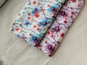 2026 xu hướng thời trang mới 100% Rayon twill thân thiện với môi căng vải mềm nhẹ thoáng khí hoa mẫu áo - Product Image 3