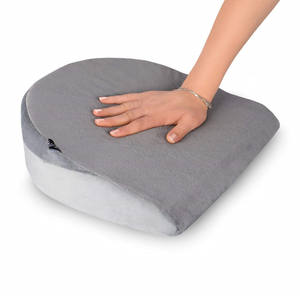 Suave cubierta de terciopelo con tacón de <span class=keywords><strong>cuña</strong></span> <span class=keywords><strong>embarazo</strong></span> <span class=keywords><strong>cuña</strong></span> <span class=keywords><strong>almohada</strong></span> de espuma de memoria de apoyo a la maternidad para dormir - Product Image 5